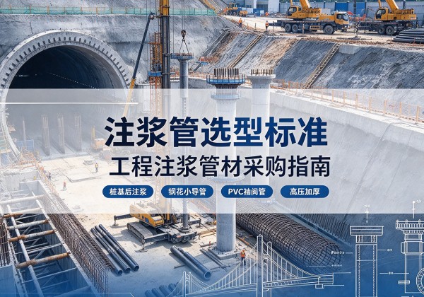 掇刀注浆管选型标准